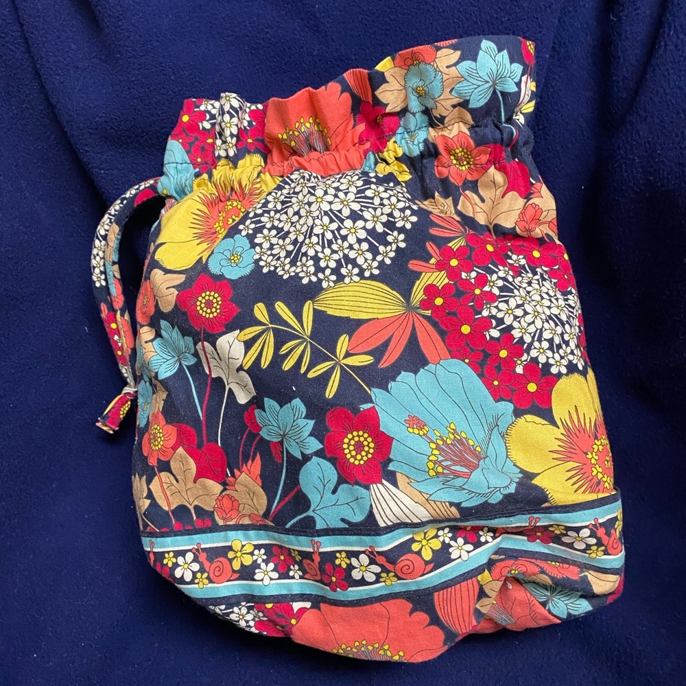 Vera Bradley Multicolor Floral Ditty Bag